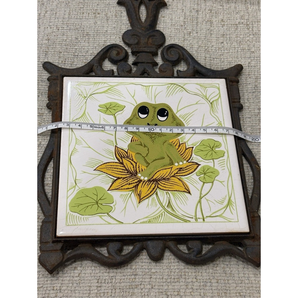 Vintage Frog Trivet From‎ Sears And Roebuck 1978 LOOK AT ALL PHOTOS - Picture 5 of 5